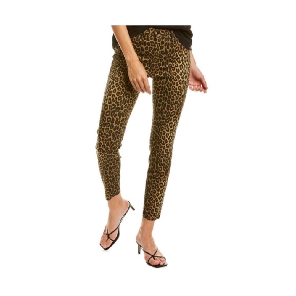 Black Orchid Jeans Cheetah Print